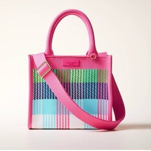 Plaid knit crossbody bag - Kate spade x Target